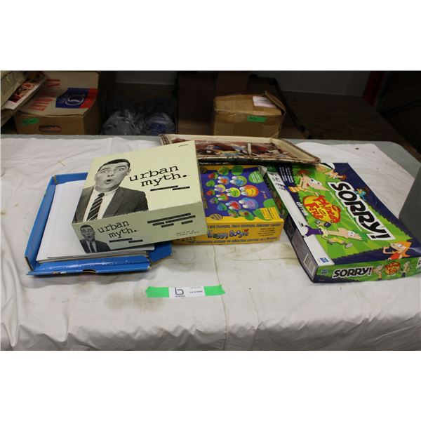Board Games and Cabbage Patch Kids Tray