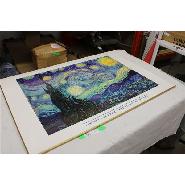 Vincent Van Gogh Starry Night Picture 24" x 36"