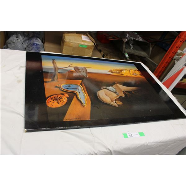 1975 Salvador Dali Picture 24" x 36"