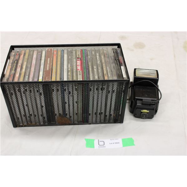 CDs and Canon Camera Flash