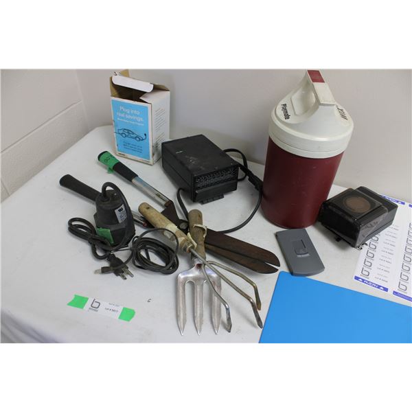 Hedge Trimmers, Garden Tools, Water Cooler, Block Heater Timer