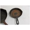 Image 2 : (2X THE MONEY) Cast Iron Frying Pans
