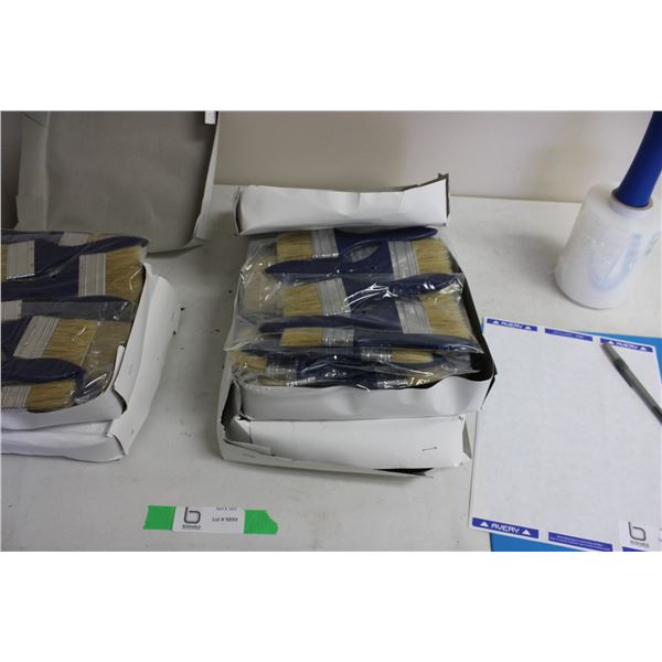 (2X THE MONEY) Paint Brushes (4 boxes)