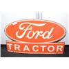 Image 1 : HEAVY PORCELAIN FORD FORDSON TRACTOR SIGN 35" x 21"