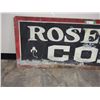 Image 2 : Vintage Rosedale Coal Tin Sign (24" x 72")