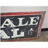 Image 4 : Vintage Rosedale Coal Tin Sign (24" x 72")