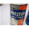Image 2 : (2X THE MONEY) Esso Plus Motor Oil, Prestone Antifreeze 1 Litre Cans
