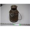 Image 3 : Stamped PR - Pacific Railroad? Metal Canteen (9 1/4" tall)