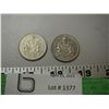 Image 1 : Canadian 1968 50 cent pieces