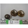 Image 2 : Brass Bed Knobs with Brass Ball