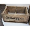 Image 2 : (2X THE MONEY) Grey Beverages and Schweppes Wooden Crates
