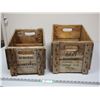 Image 4 : (2X THE MONEY) Grey Beverages and Schweppes Wooden Crates