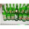 Image 2 : Lot of 18 Vintage 7oz, 10oz, and 12oz 7Up Pop Bottles