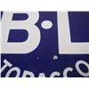 Image 4 : B.L. Tobacco Porcelain Sign (17 3/4" x 18")