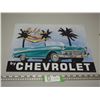 Image 1 : Chevrolet Belair Tin Sign (12.5" x 16")