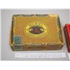 Image 2 : (2X THE MONEY) Rare Muriel 10 cent Longfellow Cigar Box and Vintage Daily Double Cigar Box 2 for 5c