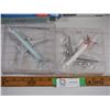 Image 3 : (2X THE MONEY) Herpa Hero Toy Airplanes (NIB) 1/500 Scale