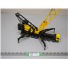 Image 4 : Hercules Crane Hire Truck Lattice Crane Yellow (1/55 Scale?) (20" Tall Truck Is 13" long)