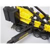 Image 5 : Hercules Crane Hire Truck Lattice Crane Yellow (1/55 Scale?) (20" Tall Truck Is 13" long)