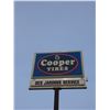 Image 2 : Cooper Tire Sign with Pole