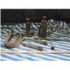 Image 1 : Tire Iron, Spring Brackets and 2 Bottle Jacks