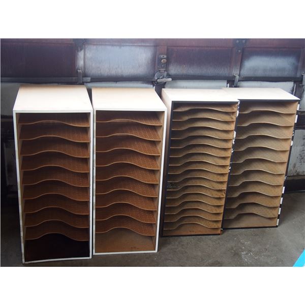 2X THE MONEY - Wooden Storage Cabinets (4 Total)