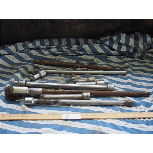 Snap On Heavy Duty Ratchet with Extensions 3/4"