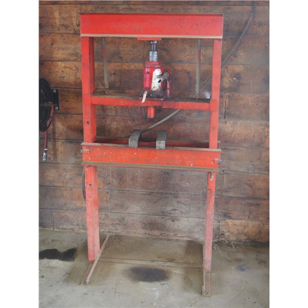 Hydraulic Press (Stand is 31 by 61" T)