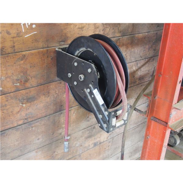 Hose Caddy with Hose