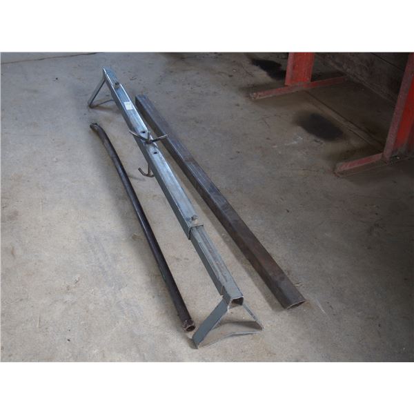 Extendable Stand Square Pipe, Square Tubing and Pry Bar