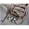 Image 2 : Acetylene Cart with Hoses and Gauges