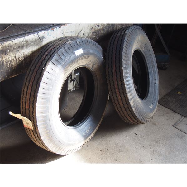 2X THE MONEY - NOS Bridgestone 7.50x6 Tires 8ply