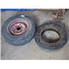 Image 1 : 2 Used Tires (1 With Rim)