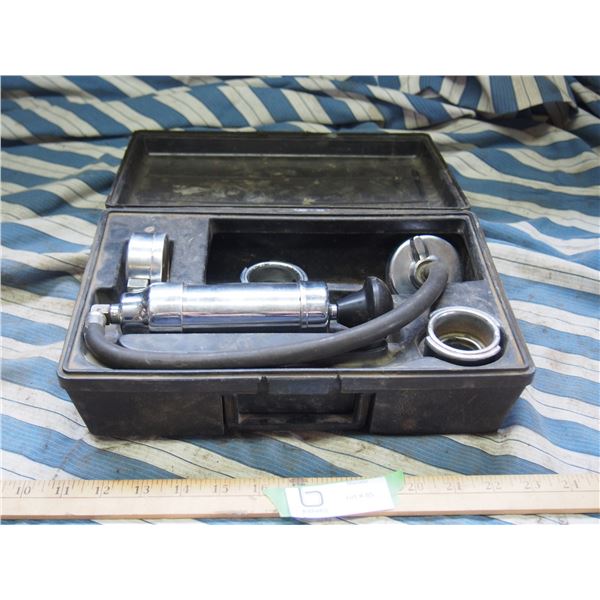 Cooling System Pressure Tester in Case