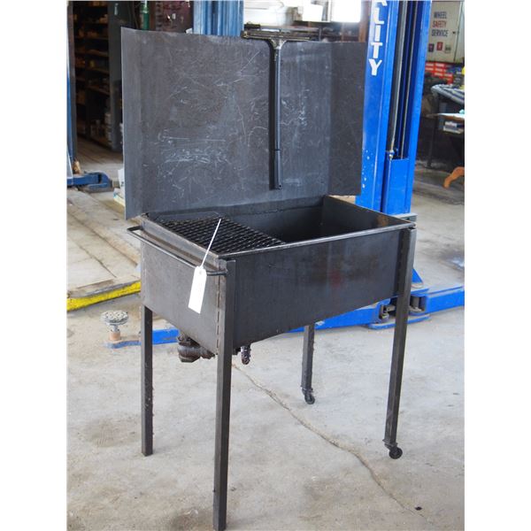 Parts Washer on Casters