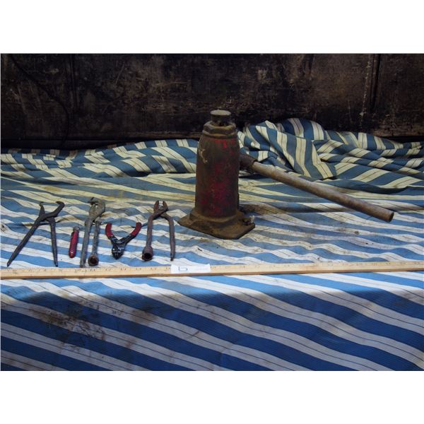 Snap Ring Plies and Bottle Jack Working