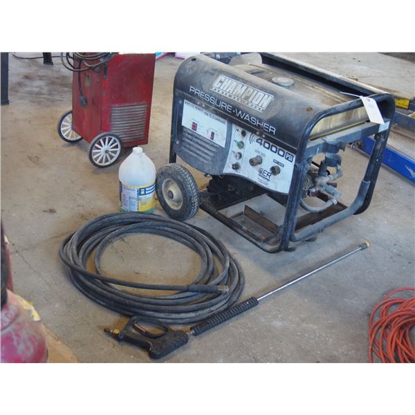 Champion Pressure Washer with Hose and Wand