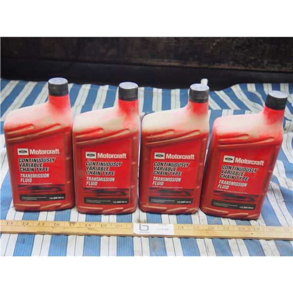 4X THE MONEY - Motorcraft Continuously Variable Chain Type Transfluid ALL SEALED