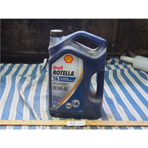Shell Rotella Synthetic T6 SAE 5W40 5L Jug SEALED