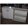 Image 1 : 2 Storage Cabinets Wooden 32 x 16 x 32T and 32 by 12 by 32" T