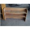Image 3 : 2 Wooden Store Shelving (Tall Unit: 32 by 16 by 37" T)