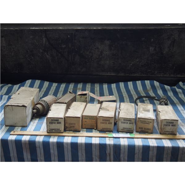 NOS Starter Drives and Misc Parts