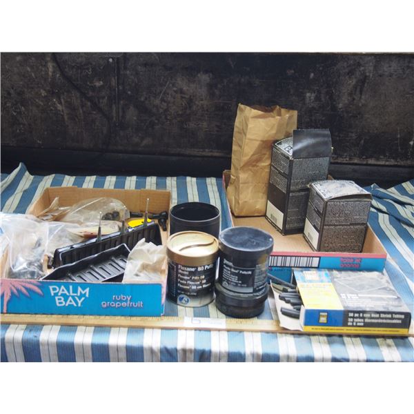 NOS Valve Stems, Heat Shrink Tubing and Misc Putty