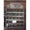 Image 1 : Wooden Lincoln Display Cabinet with Contents 20 by 28"