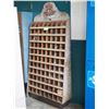 Image 1 : Bowman Wooden Display Rack with Contents 36 by 77" T