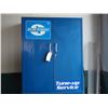 Image 2 : Blue Streak Metal Display Cabinet with Keys (No Contents) 32 by 79" T