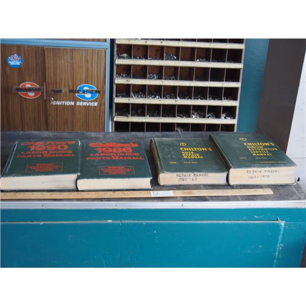 2X THE MONEY - Chilton's Service Manuals and Chilton's Labour Guide and Parts Manual