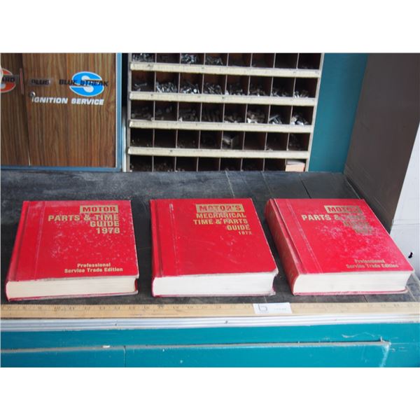 3X THE MONEY - Motor Parts and Tire Guides 1972/78/82