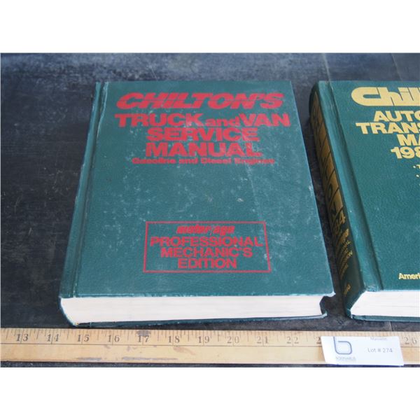 2X THE MONEY - Chilton Service Manual and Auto Trans Manual