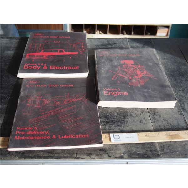 3X THE MONEY - Ford 1973 Shop Manuals